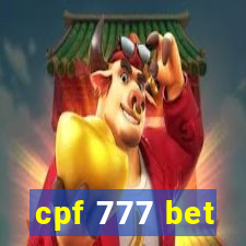 cpf 777 bet